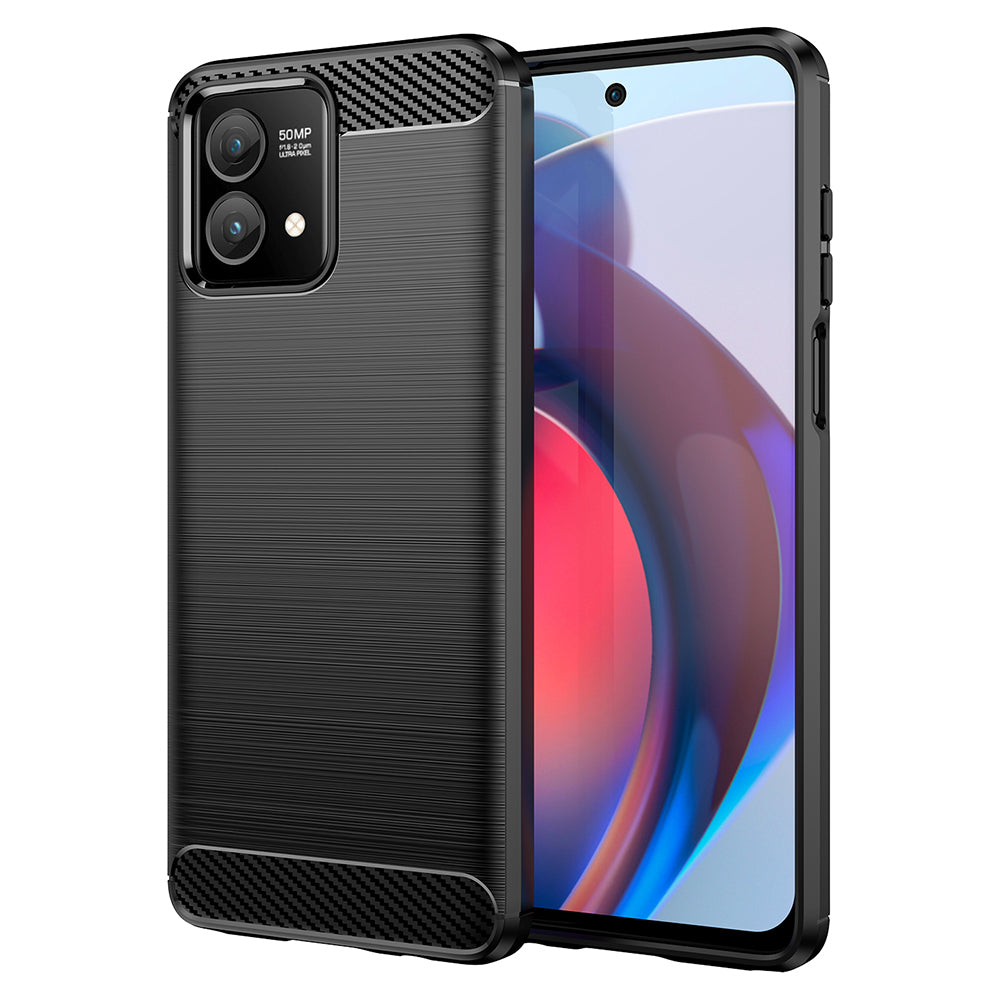For Motorola Moto G Stylus 5G (2023) Phone Case Carbon Fiber Texture Soft TPU Brushed Surface Protective Cover For Motorola Moto G Stylus 5G (2023) Phone Case Carbon Fiber Texture Soft TPU Brushed Surface Protective Cover
